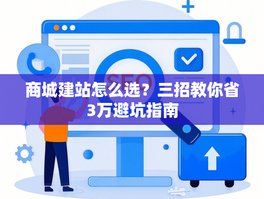 商城建站怎么选？三招教你省3万避坑指南-第1张图片