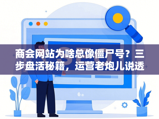 商会网站为啥总像僵尸号？三步盘活秘籍，运营老炮儿说透门道