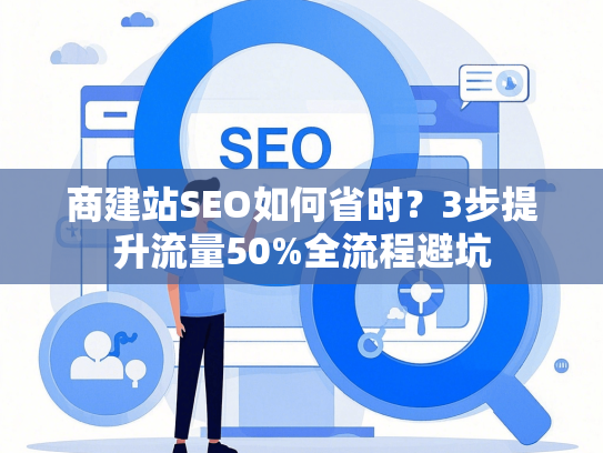 商建站SEO如何省时？3步提升流量50%全流程避坑