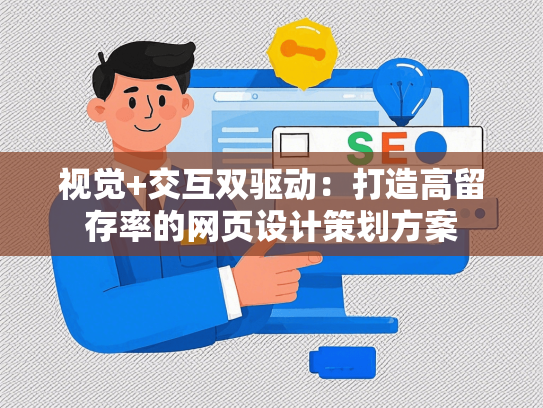 视觉+交互双驱动：打造高留存率的网页设计策划方案