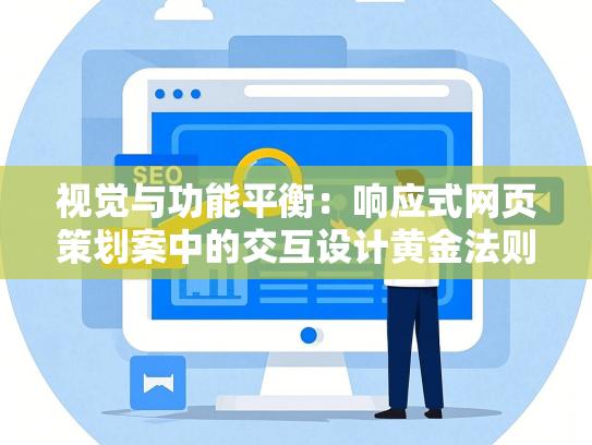 视觉与功能平衡：响应式网页策划案中的交互设计黄金法则-第1张图片