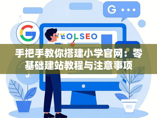 手把手教你搭建小学官网：零基础建站教程与注意事项