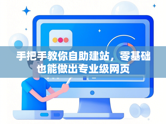 手把手教你自助建站，零基础也能做出专业级网页