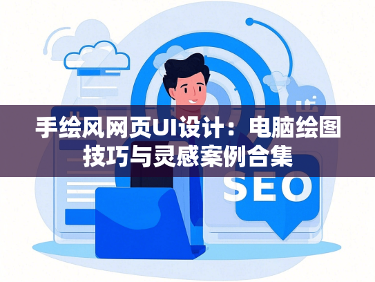 手绘风网页UI设计：电脑绘图技巧与灵感案例合集