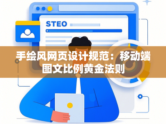 手绘风网页设计规范：移动端图文比例黄金法则