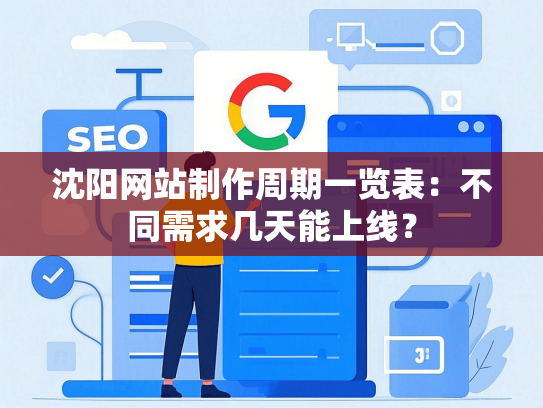 沈阳网站制作周期一览表：不同需求几天能上线？-第1张图片