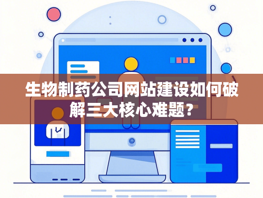 生物制药公司网站建设如何破解三大核心难题？-第1张图片