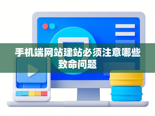 手机端网站建站必须注意哪些致命问题