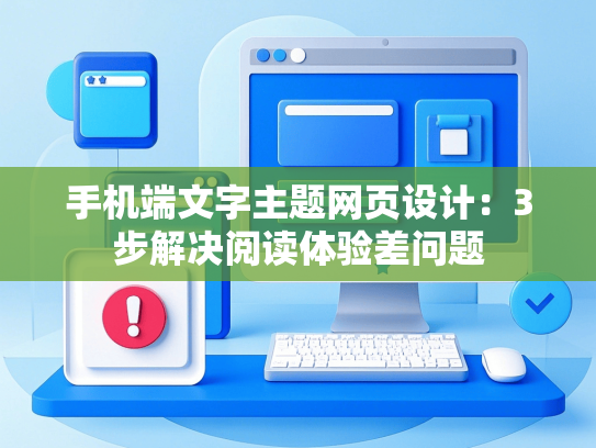 手机端文字主题网页设计：3步解决阅读体验差问题