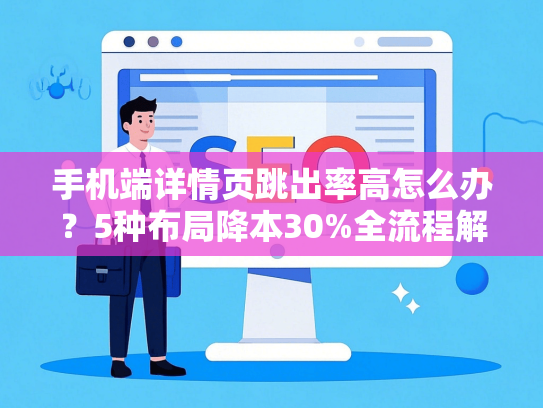 手机端详情页跳出率高怎么办？5种布局降本30%全流程解析