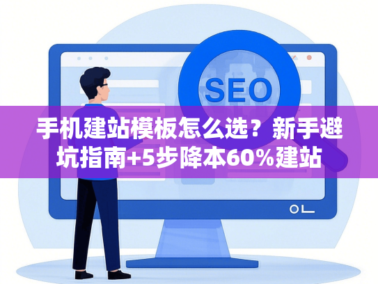 手机建站模板怎么选？新手避坑指南+5步降本60%建站-第1张图片