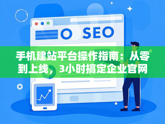 手机建站平台操作指南：从零到上线，3小时搞定企业官网