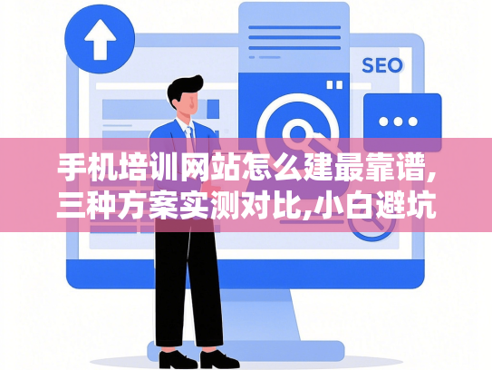 手机培训网站怎么建最靠谱,三种方案实测对比,小白避坑指南