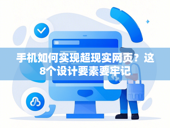 手机如何实现超现实网页？这8个设计要素要牢记
