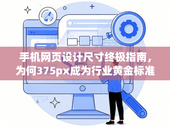 手机网页设计尺寸终极指南，为何375px成为行业黄金标准？