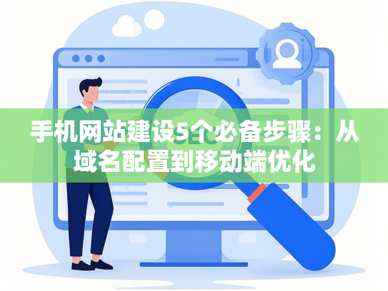 手机网站建设5个必备步骤：从域名配置到移动端优化-第1张图片