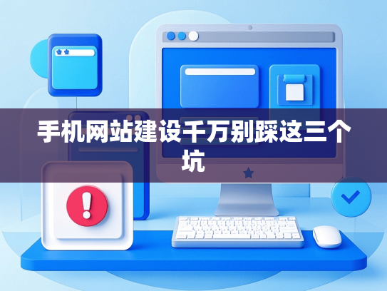 手机网站建设千万别踩这三个坑