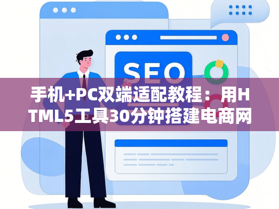 手机+PC双端适配教程：用HTML5工具30分钟搭建电商网站-第1张图片