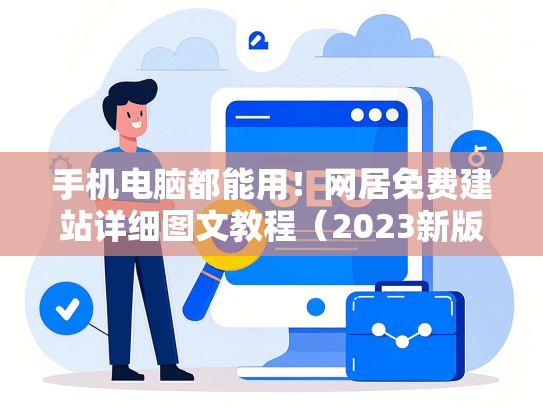 手机电脑都能用！网居免费建站详细图文教程（2023新版）