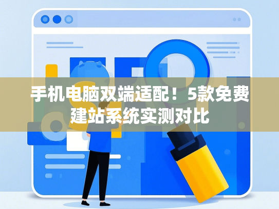 手机电脑双端适配！5款免费建站系统实测对比-第1张图片