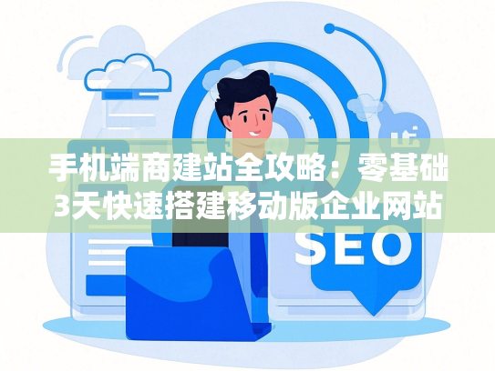 手机端商建站全攻略：零基础3天快速搭建移动版企业网站