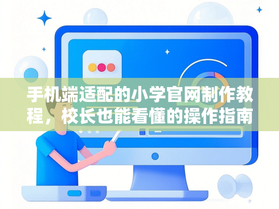 手机端适配的小学官网制作教程，校长也能看懂的操作指南