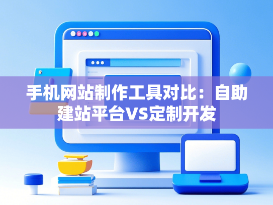 手机网站制作工具对比：自助建站平台VS定制开发