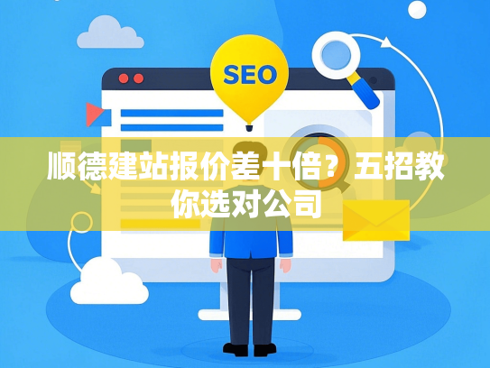 顺德建站报价差十倍？五招教你选对公司