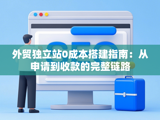 外贸独立站0成本搭建指南：从申请到收款的完整链路