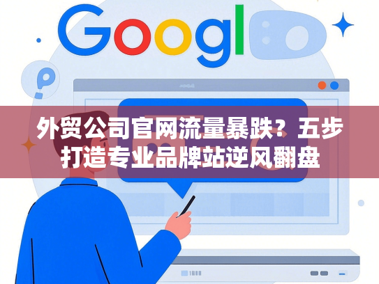外贸公司官网流量暴跌？五步打造专业品牌站逆风翻盘