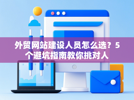 外贸网站建设人员怎么选？5个避坑指南教你挑对人