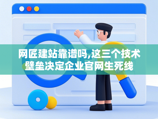 网匠建站靠谱吗,这三个技术壁垒决定企业官网生死线