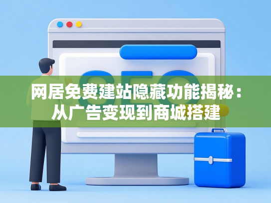 网居免费建站隐藏功能揭秘：从广告变现到商城搭建