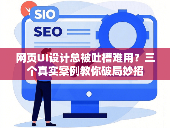 网页UI设计总被吐槽难用？三个真实案例教你破局妙招