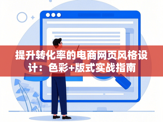 提升转化率的电商网页风格设计：色彩+版式实战指南