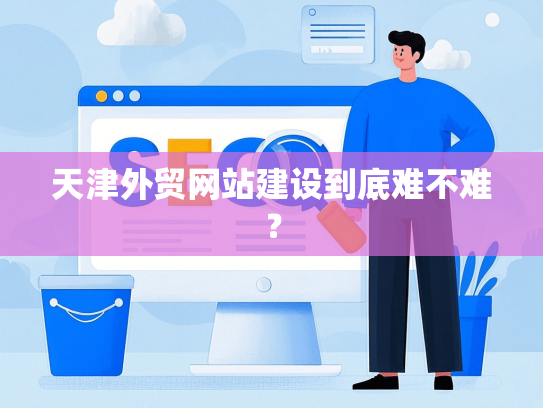 天津外贸网站建设到底难不难？
