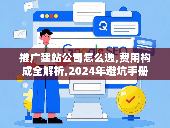 推广建站公司怎么选,费用构成全解析,2024年避坑手册