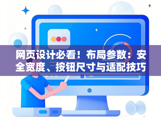 网页设计必看！布局参数：安全宽度、按钮尺寸与适配技巧