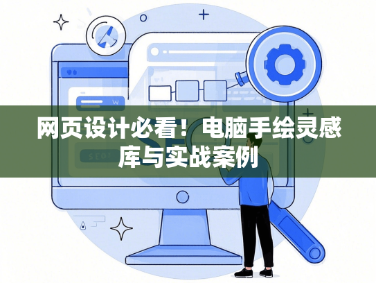 网页设计必看！电脑手绘灵感库与实战案例