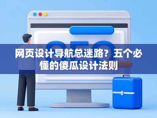 网页设计导航总迷路？五个必懂的傻瓜设计法则