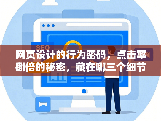网页设计的行为密码，点击率翻倍的秘密，藏在哪三个细节里