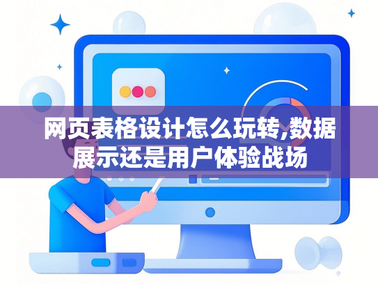 网页表格设计怎么玩转,数据展示还是用户体验战场