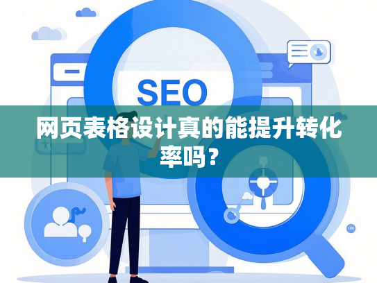 网页表格设计真的能提升转化率吗？