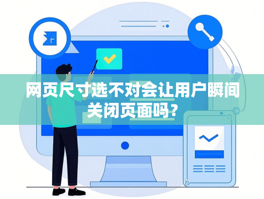 网页尺寸选不对会让用户瞬间关闭页面吗？