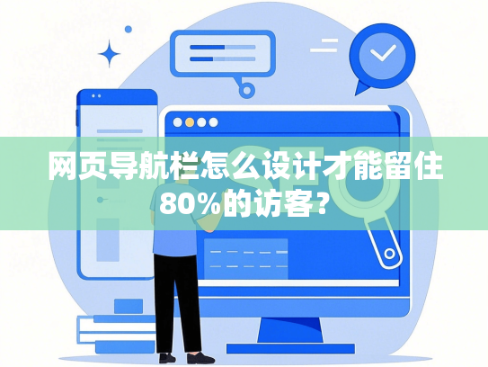 网页导航栏怎么设计才能留住80%的访客？