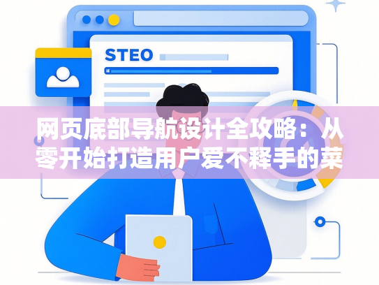 网页底部导航设计全攻略：从零开始打造用户爱不释手的菜单