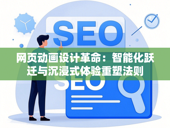 网页动画设计革命：智能化跃迁与沉浸式体验重塑法则