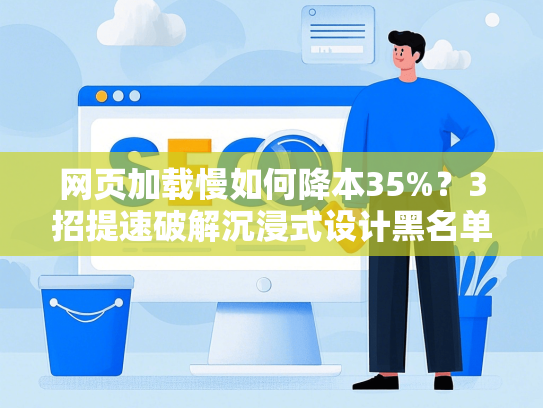 网页加载慢如何降本35%？3招提速破解沉浸式设计黑名单