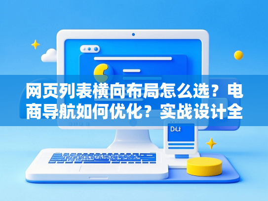 网页列表横向布局怎么选？电商导航如何优化？实战设计全解析