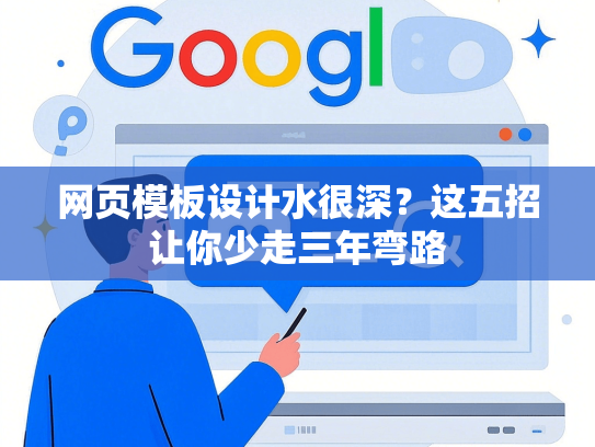网页模板设计水很深？这五招让你少走三年弯路